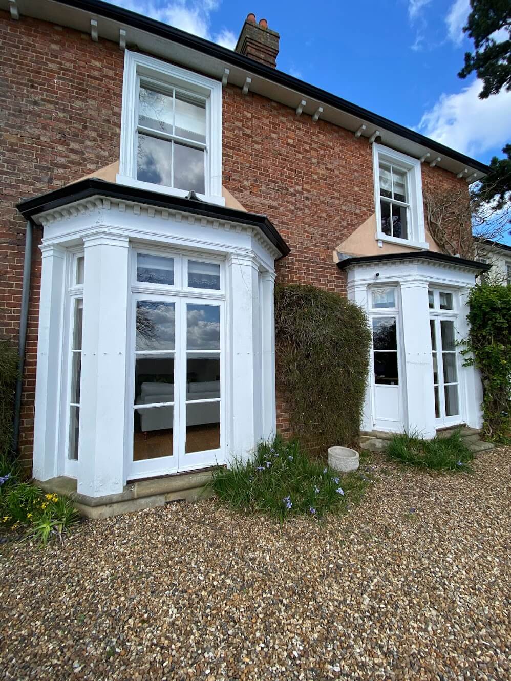french bay window double glazing