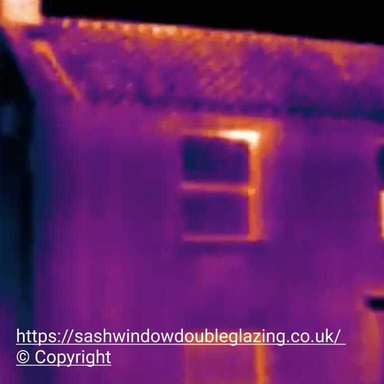 sash window heat lost